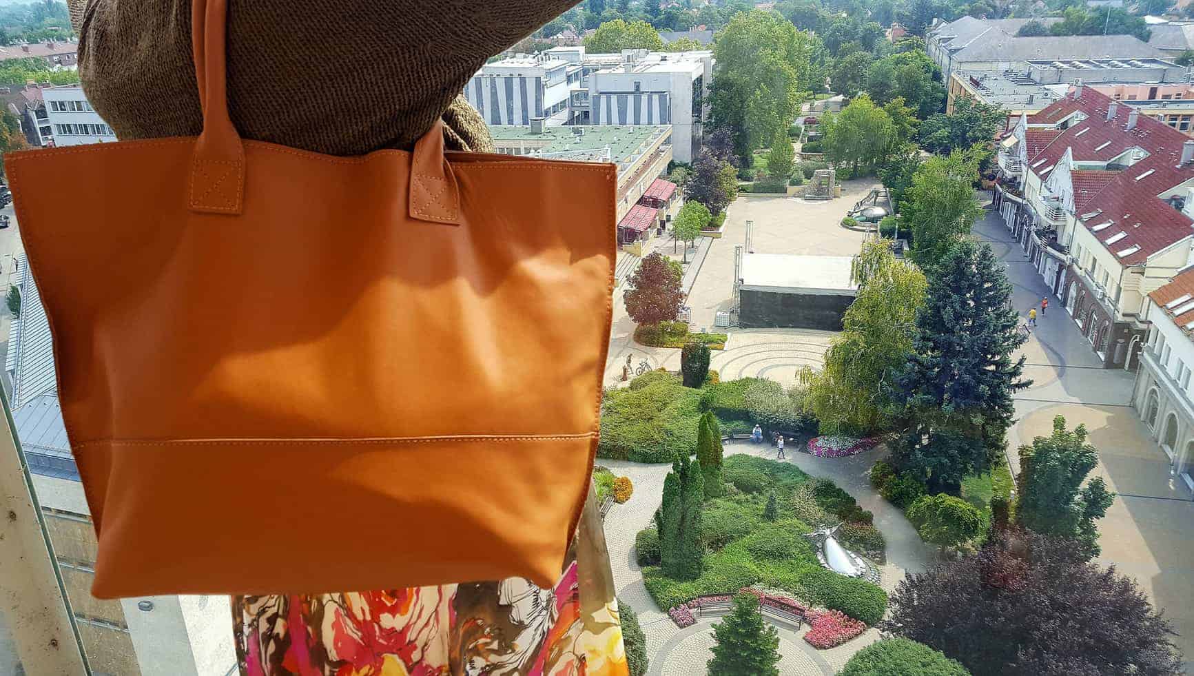 kožená kabelka CECILY