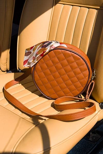 kožená crossbody GRACE