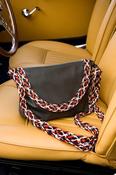 kožená crossbody HERMIONA